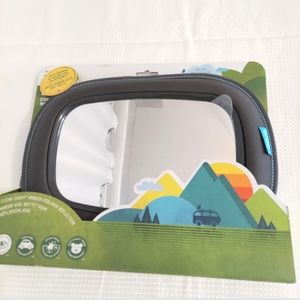 Brica Car Baby Mirror Reflection Clear Sight Multi Attach Shatterproof